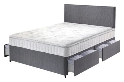 Airspring - Elmdon Luxury Pillowtop - Kingsize 4 Drawer - Divan